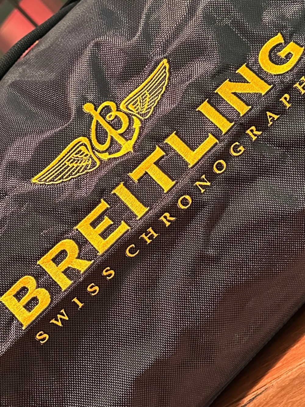Breitling Nylon & Leather Overnighter / AUTHENTIC